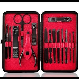 15 piece Professional Stainless Steel Nail Clipper Travel & Groomi…